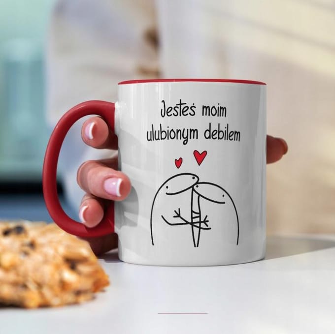 Grappige Valentijn Mok voor Hem - Jouw Favoriete Idioot
