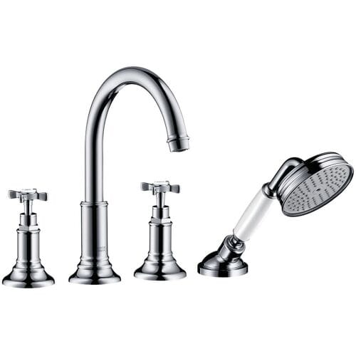 AXOR Montreux 4 gats tegelrandcombinatie Chroom