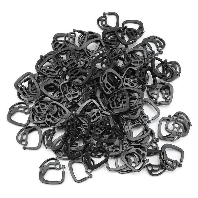 100 stuks Schaduwnet Haak Plastic Hanghaken voor Schaduwdoek Kasaccessoires