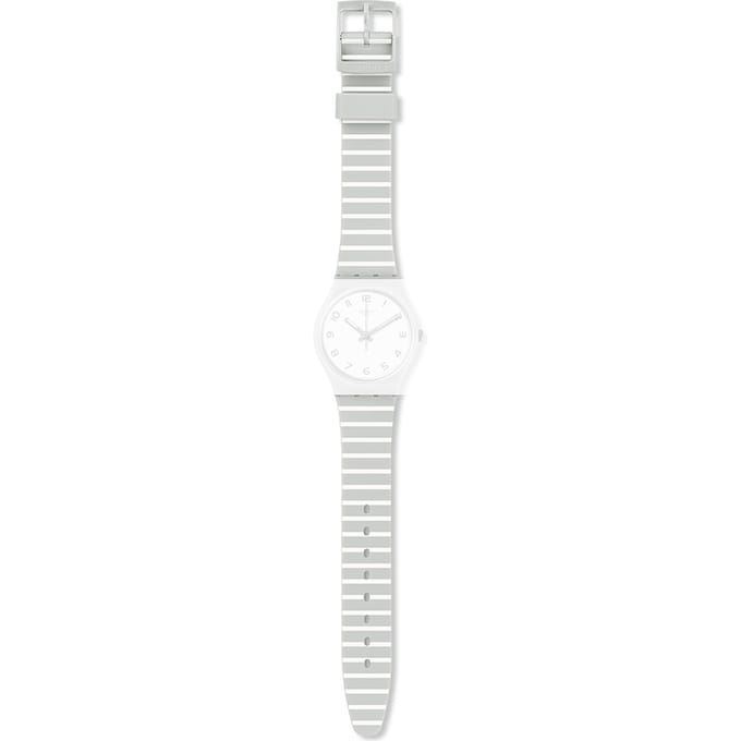 Swatch Plastic - Originals Medium (34mm) /Access/Solar/Musicall/Stop - G/SK/SL/SR/SS/SO28 AGM190 GM190 Grayure Horlogeband