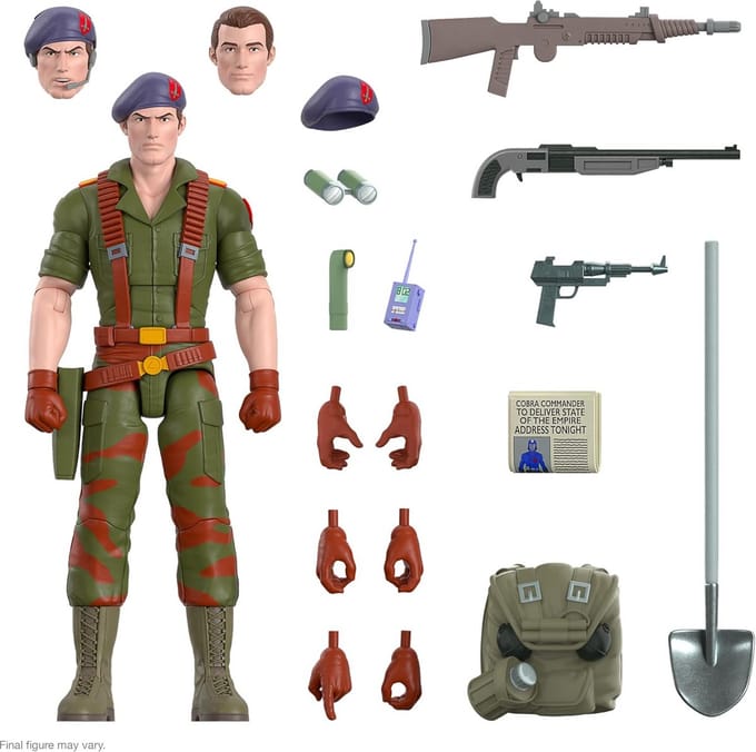 Actiefiguur Strijder 18 cm - Verzamelfiguur