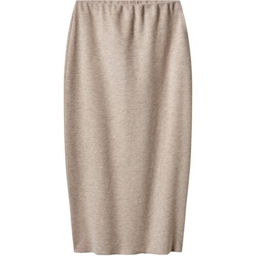 ESMARA Gebreide dames rok (Beige, S (36/38))