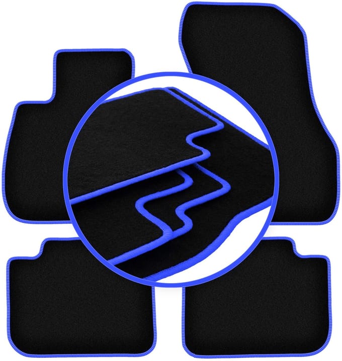 CARLUX-BLUE automatten voor: BMW X1 F48 SUV (2015-2019)