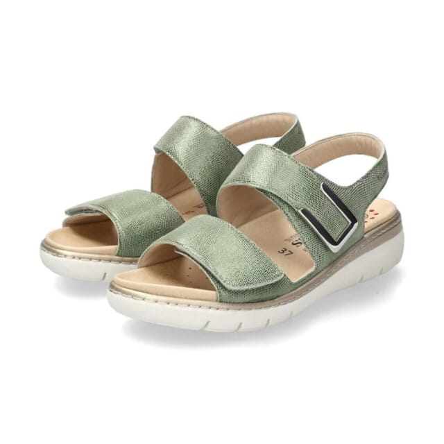 Mephisto Mobils Lalia - dames sandaal - Groen - maat 35 (EU) 2.5 (UK)