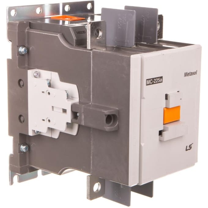 Contactor 225A 3P 110Kw 230V Ac/Dc 2O2W Mc-225A 230Ac/Dc 2A2B