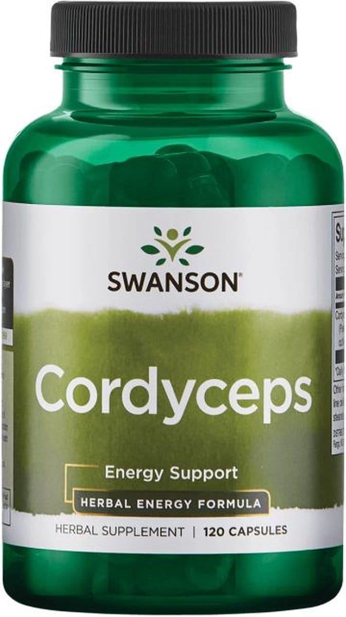 Supplementen - Cordyceps 600mg - 120 Capsules - Swanson -