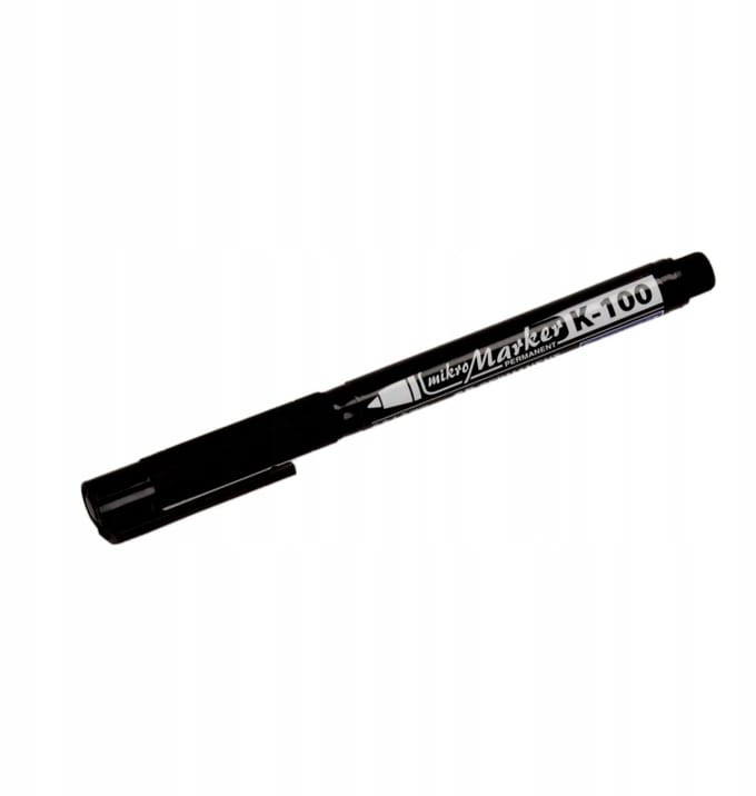 Kamet K-100 Permanente Marker Zwart - 0.8-1.2mm