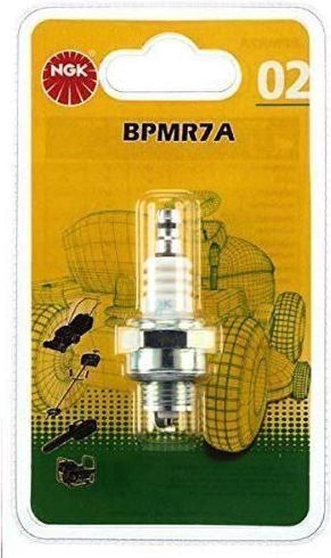 Bougie d'allumage NGK pour Scooter Malaguti 50 Dvd 4T 2010 à 2012 BPMR7A Neuf