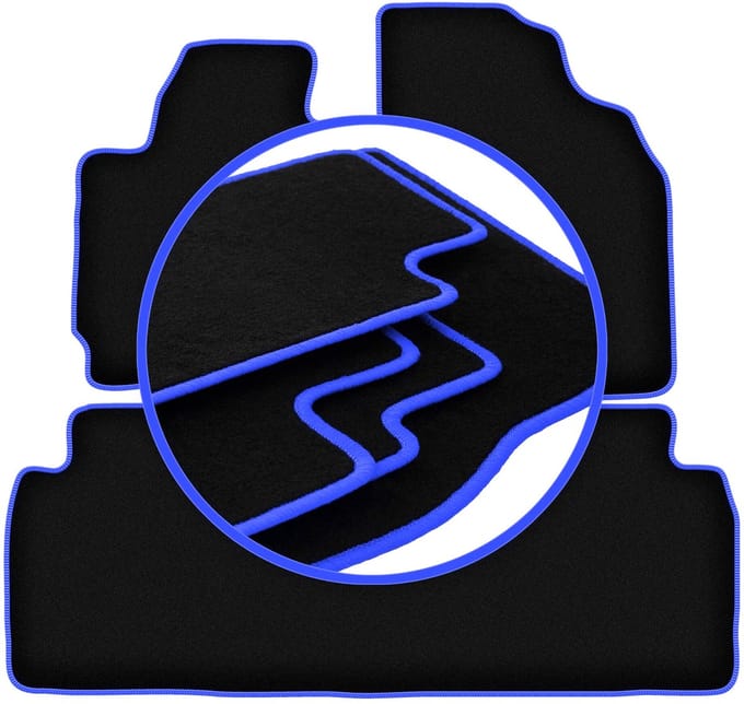CARLUX-BLUE automatten voor: Mazda MPV II LW minivan (1999-2006)