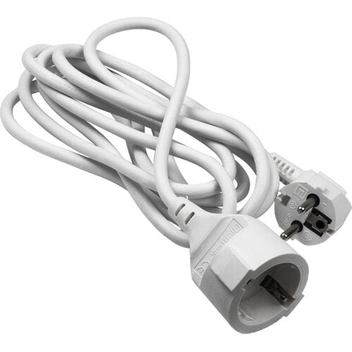 Q-Link verlengsnoer - randaarde - 2500W - 3 x 1.5 mm� - 3 m - wit
