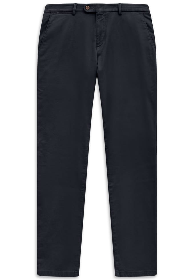 Bugatti Herren Chino Modern Fit broek van katoen-stretch