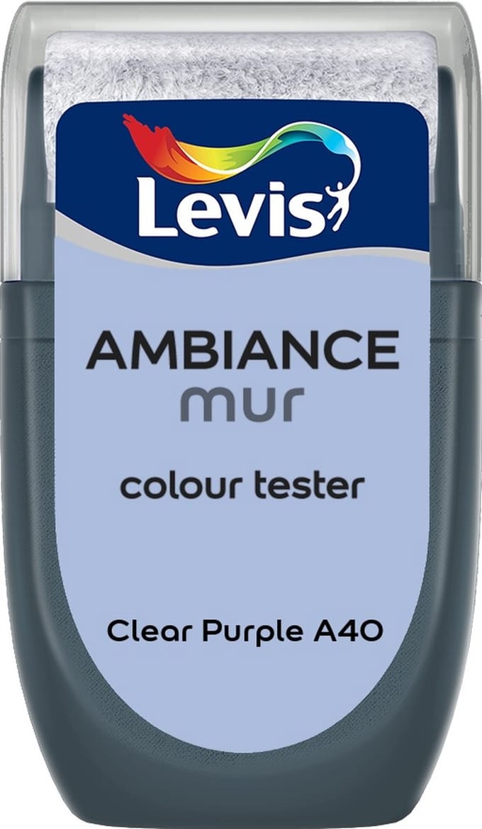 Levis - Muurverf Kleurtester Mat Mix - Clear Purple A40 - Mengverf - 30 Ml