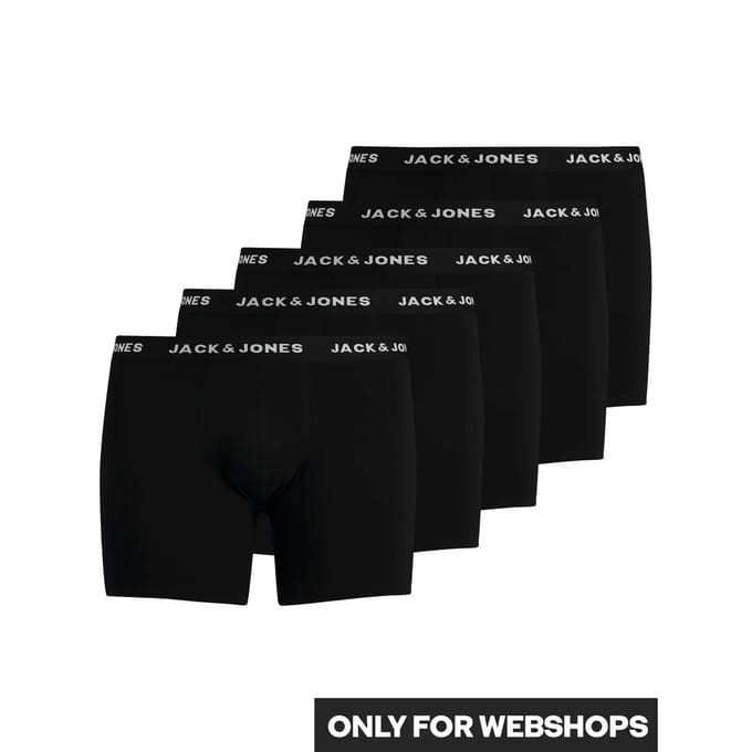 Jack & Jones Plus Boxershorts Plus Size 5-pack Boxershorts