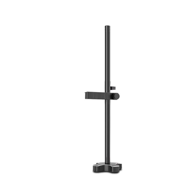 GM961 Aluminium verticale grafische kaarthouder Enkele ondersteuning Jackbeugel Desktop PC-behuizing Videokaart zilver