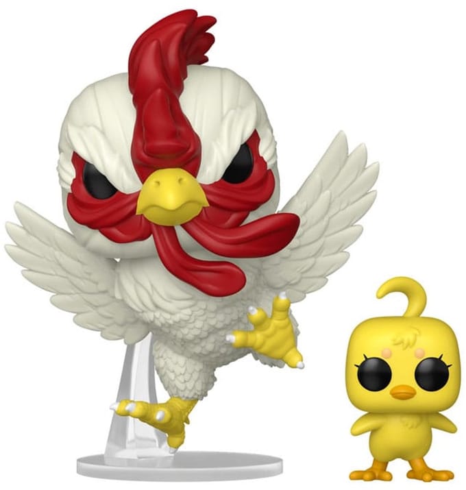 Funko Rooster Fighter POP!&Buddy Vinyl Figure Keiji & Piyoko 9 cm POP! Figuur