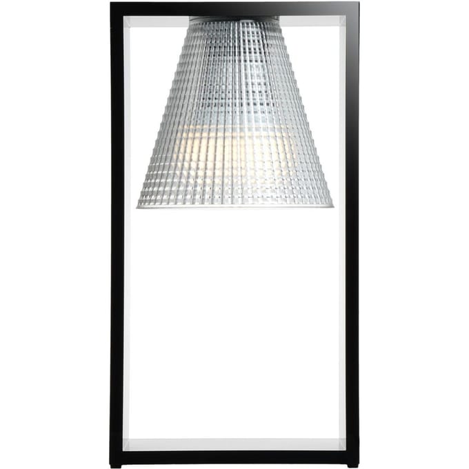 Kartell Light-Air Tafellamp Sculpted Black/ Cristal