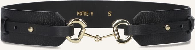Notre-V Jadore Big Riemen - Zwart - Maat S