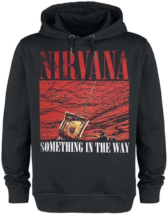 Nirvana Amplified Collection - Something In The Way Heren Trui met capuchon - zwart - S