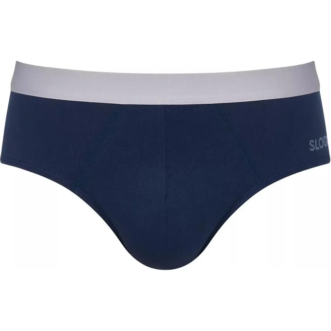sloggi men GO ABC 2.0 Brief 2P Heren Onderbroek - NAVY - Maat M