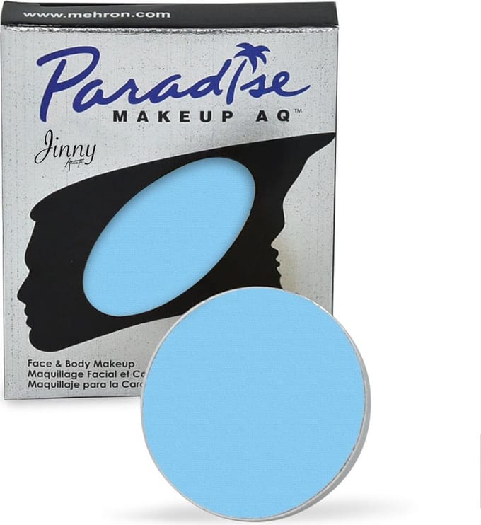 Mehron Paradise AQ Schmink op waterbasis - Lichtblauw - 7 gr