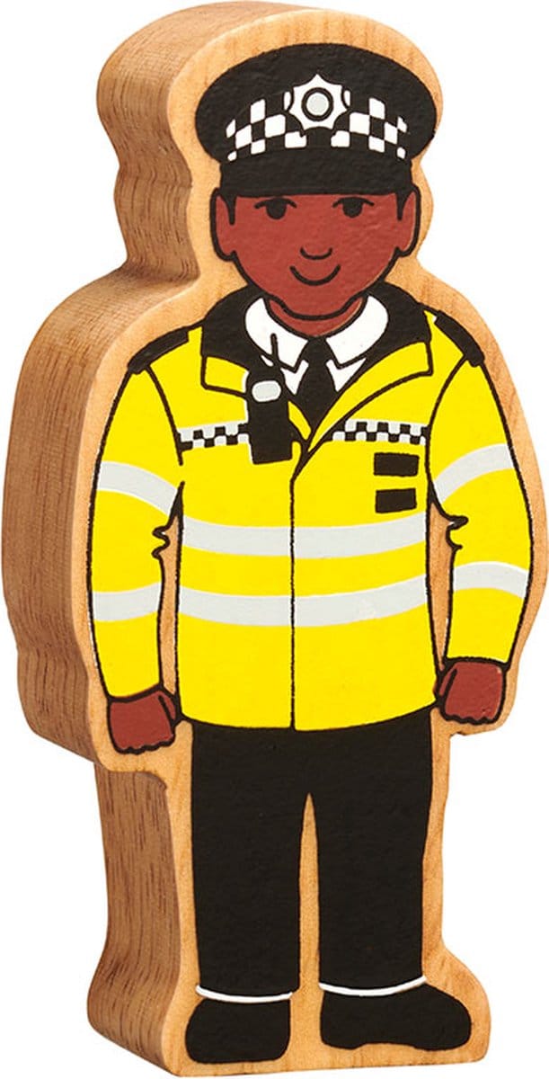 Lanka Kade houten politie agent educatief speelgoed multicolor