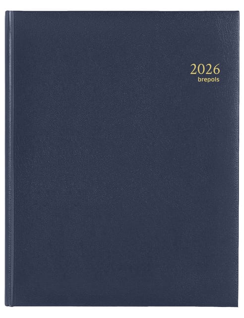 Agenda 2027 Brepols Concorde Lima 7dagen/2pagina's blauw