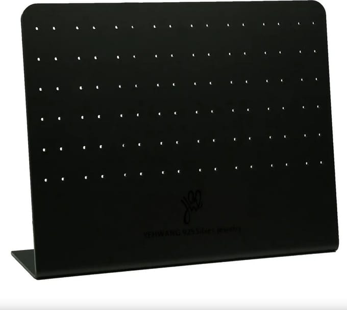 Oorbellen display voor 48 studs - kleine oorbellen 17x21 cm