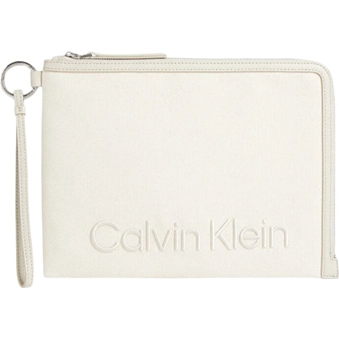 Calvin Klein damesportemonnee met reliëflogo