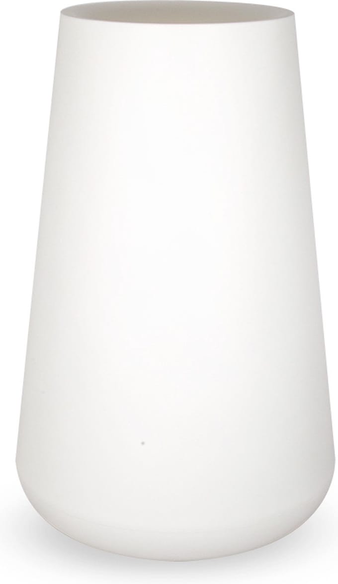 HTT - Bloempot Lucas, H80 cm, wit