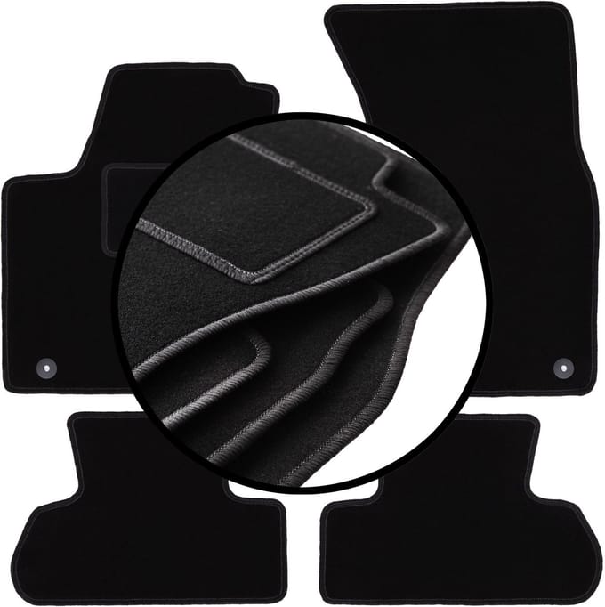 Complete set veloursmatten voor: Audi Q5 I SUV (2008-2017)