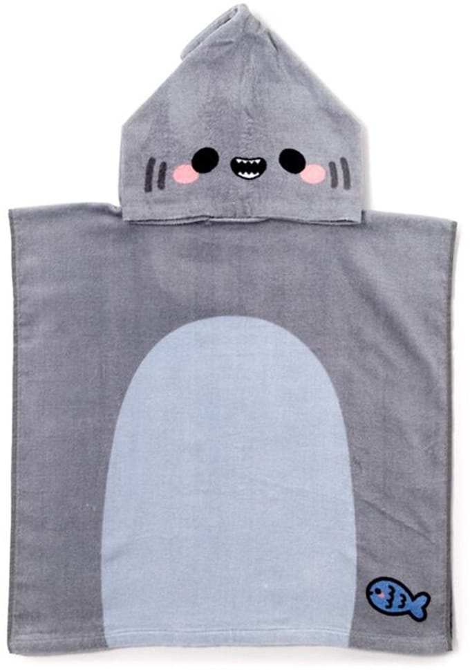 Kinder handdoek - archie de haai - cadeau tip