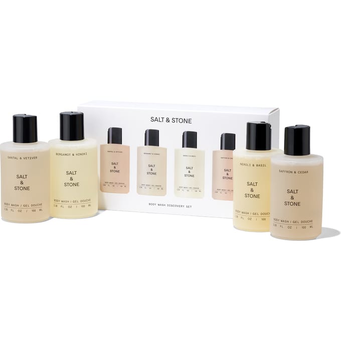 Salt & Stone Mini Body Wash Discovery Set