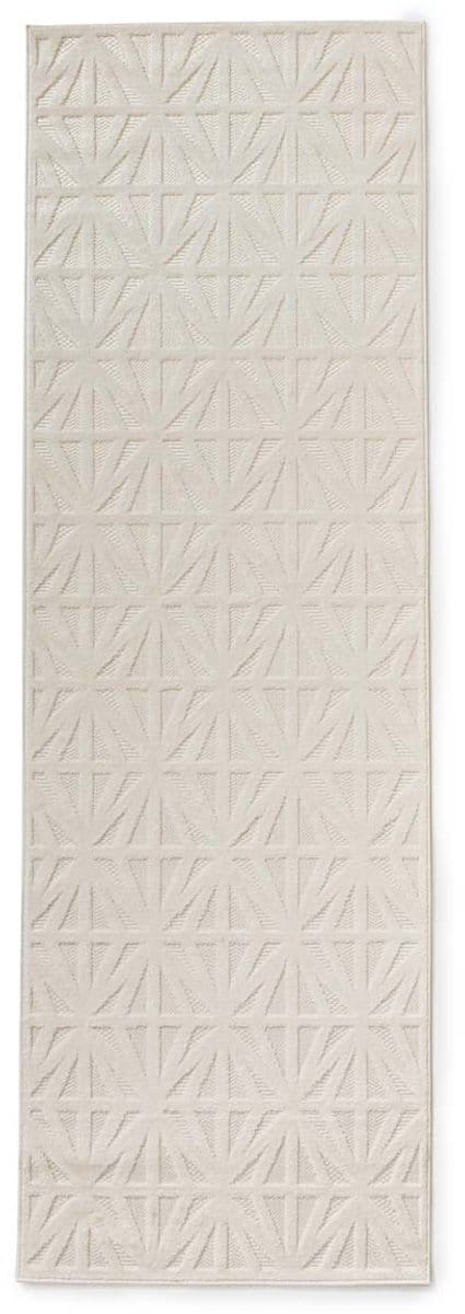 Balkonkleed - Elvora Bloom crème 80x250