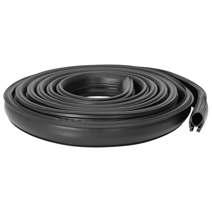 vidaXL - Garage - Deurseal - Zwart - 41 - x - 33 - mm - 5 - m - PVC