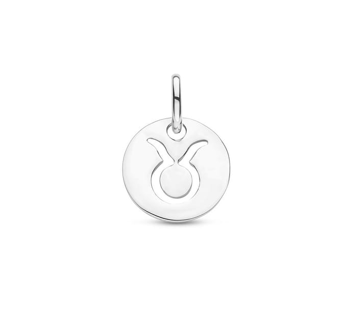 Zilver Gerhodineerde Hanger sterrenbeeld stier 1333695