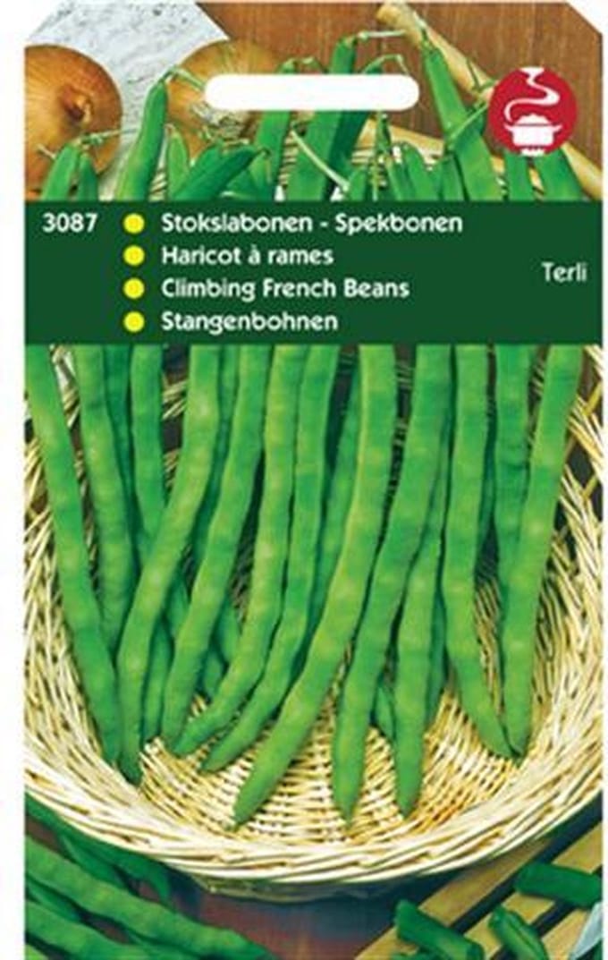 Hortitops Zaden - Stokslabonen Terli (Spekboon)