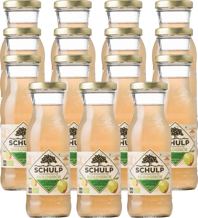 Schulp Appelsap Biologisch 15 x 0,2 liter