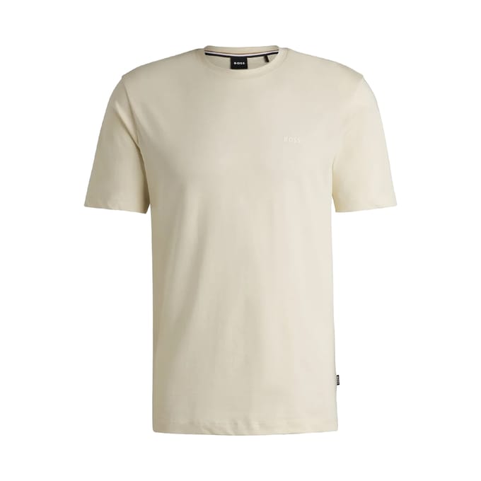 Boss Heren Thompson 01 T-Shirt (Wit)