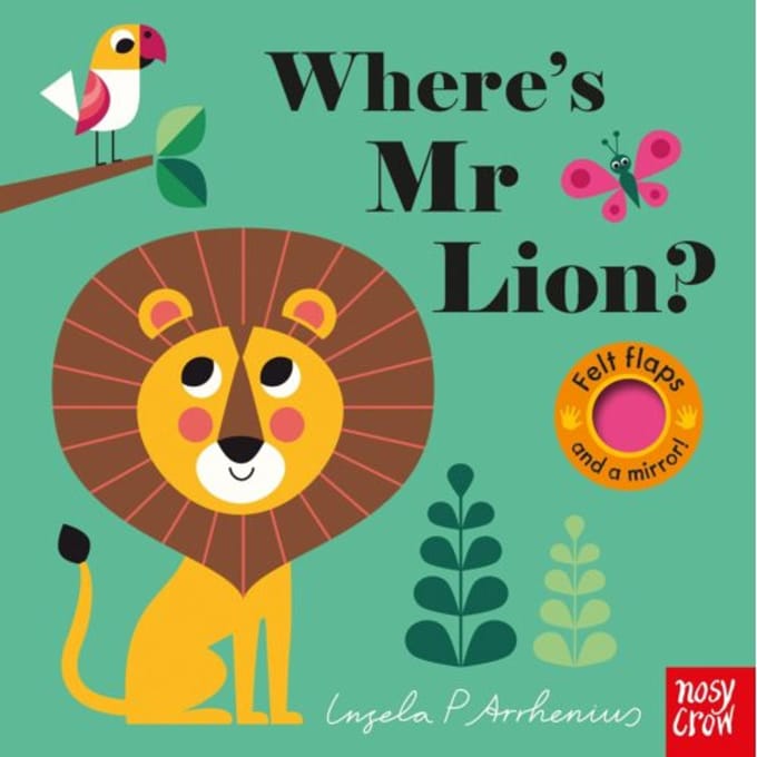 Where's Mr Lion? - Felt Flaps - Arrhenius, Ingela
