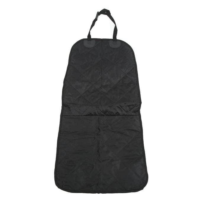 Car Seat Cover Waterproof Scratchproof Against Dirt Front Seat Pet Cover with Strap Buckle for black