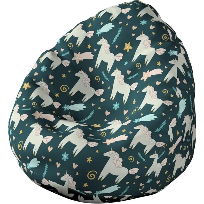 Poef Yellow Tipi Bowli Magic Collection
