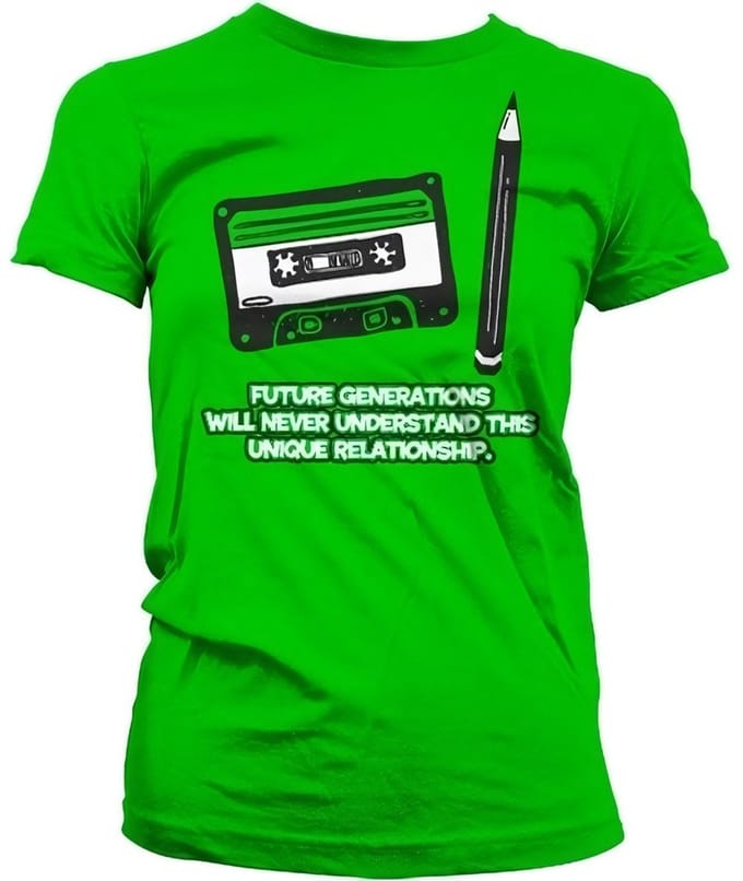 Hybris Unique Relationship Girly T-shirt voor dames, groen