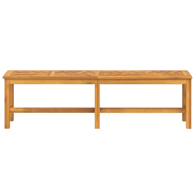 vidaXL - Tuinbank - 150 - cm - massief - acaciahout