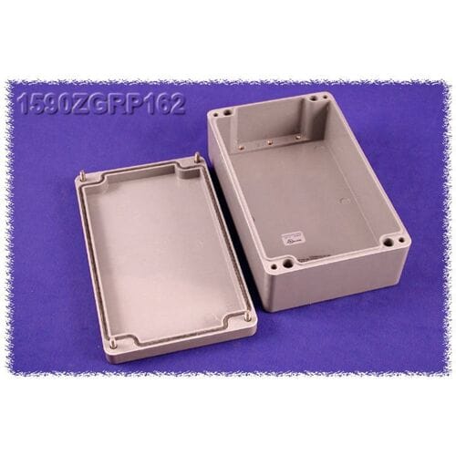 Hammond Electronics 1590ZGRP162PL 1590ZGRP162PL Inlegplaat Plaatstaal Natuur 1 stuk(s)