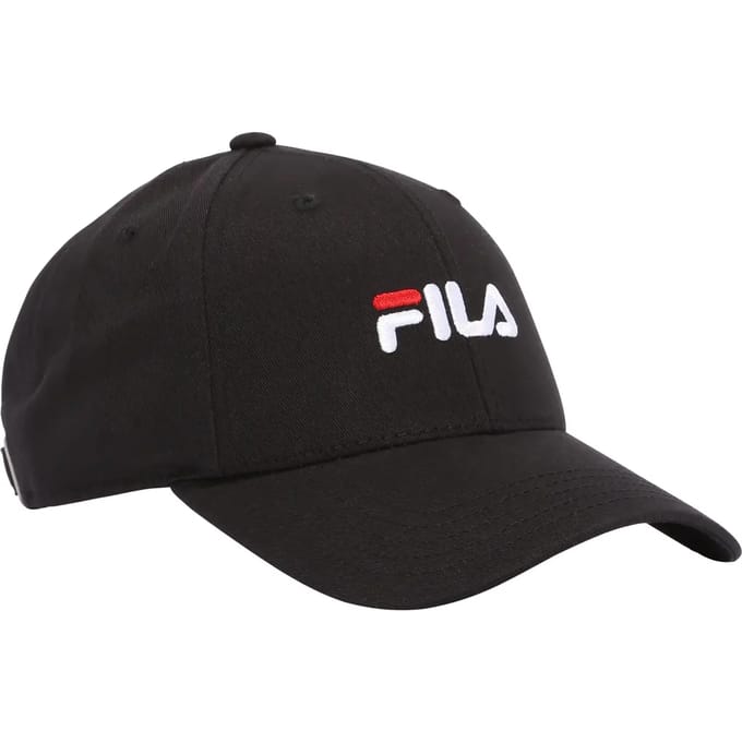FILA Unisex Brasov 6 Panel Cap With Linear Logo Black Taglia: OS | Cappelli Outlet | Unisex | Nero