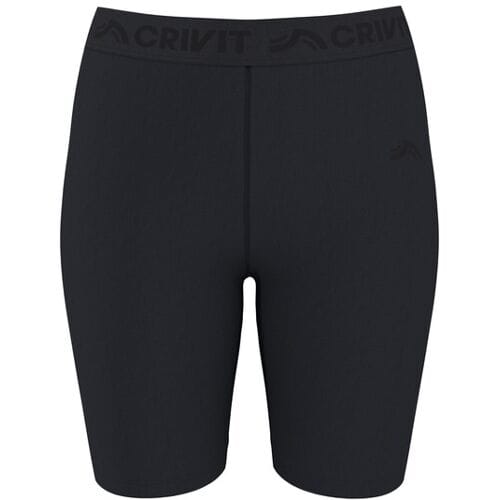 CRIVIT Dames biker shorts met koeltechnologie (Zwart, S (36/38))