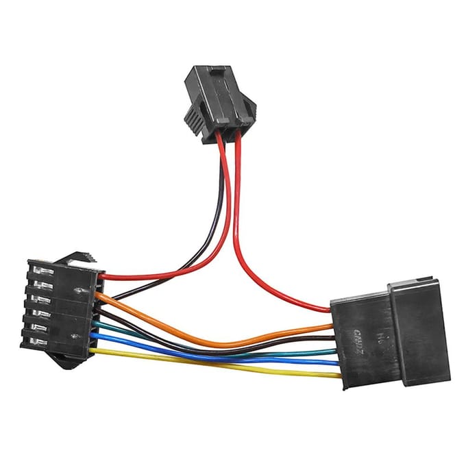 36V-72V Elektrische Fiets Alarm E Bike Afstandsbediening Elektrische Scooter Anti-Diefstal Apparaat Vervanging zwart