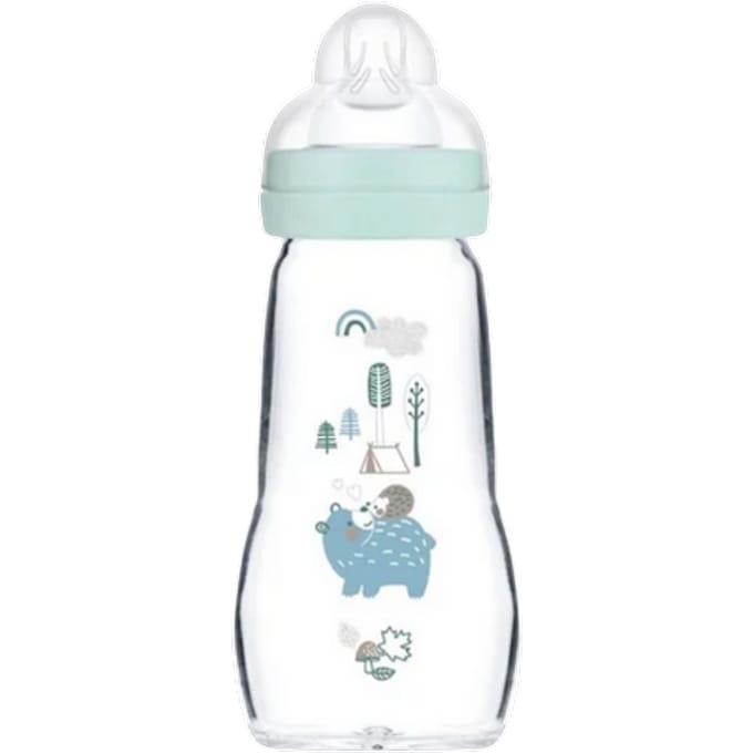 MAM Feel Good Sky Hedgehogs Glazen Voedingsfles – 260 ml