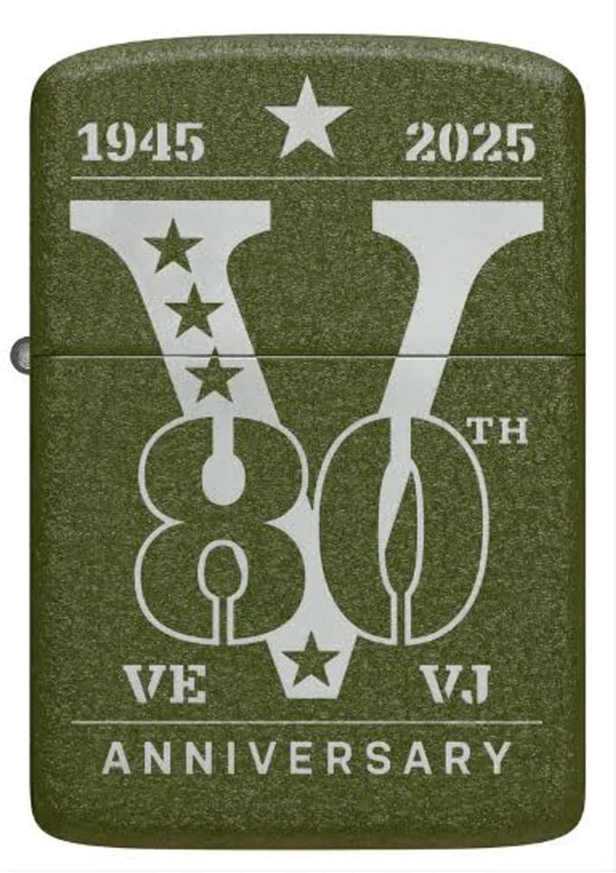 Zippo Victory 80th Anniversary Limited Edition 1945-2025