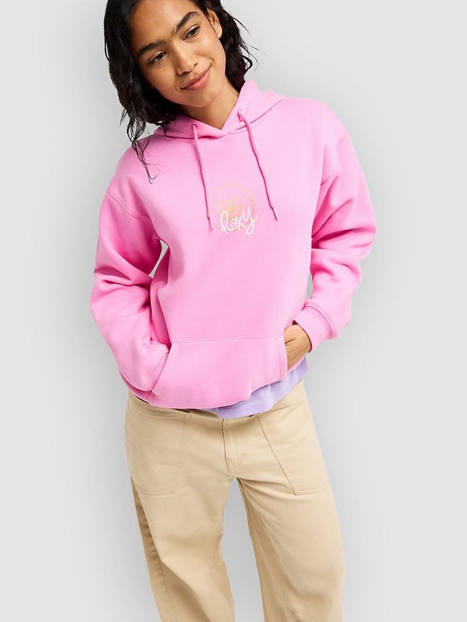 Roxy Vl Surf Stoked Brushed Hoodie roze